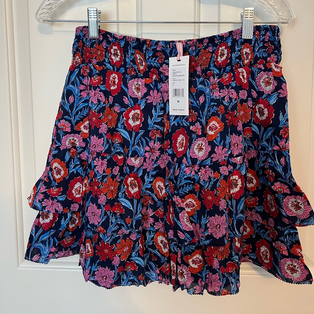 Vineyard Vines Tisbury Floral Smocked Skirt